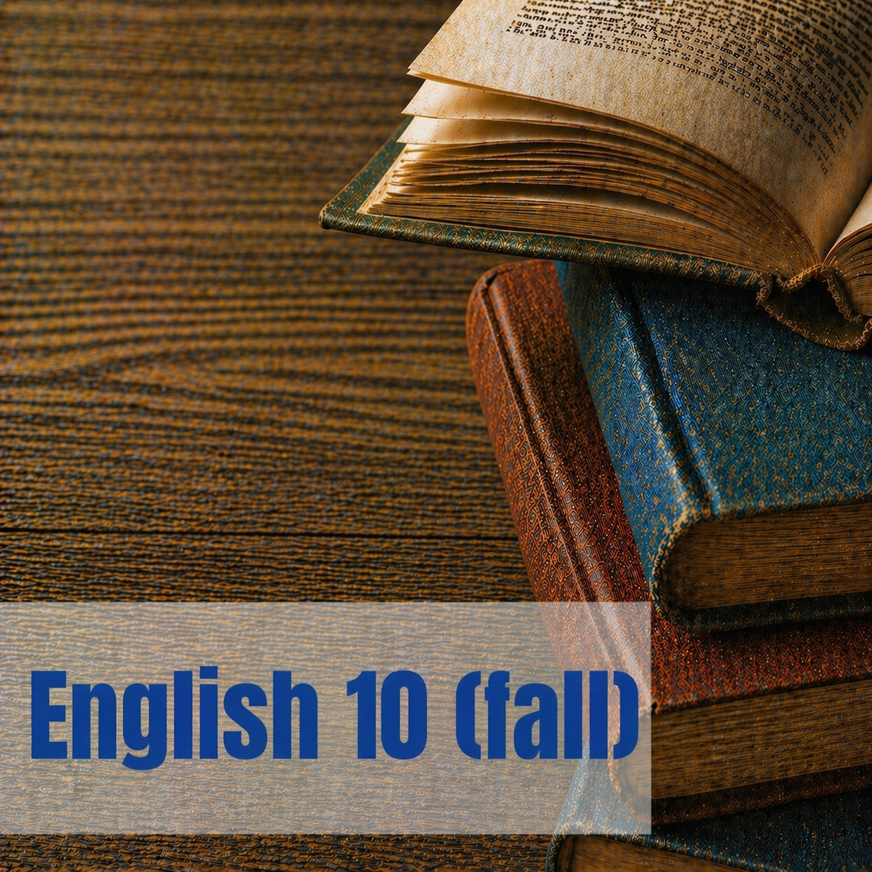 English 10, Fall Semester (Part 1)
