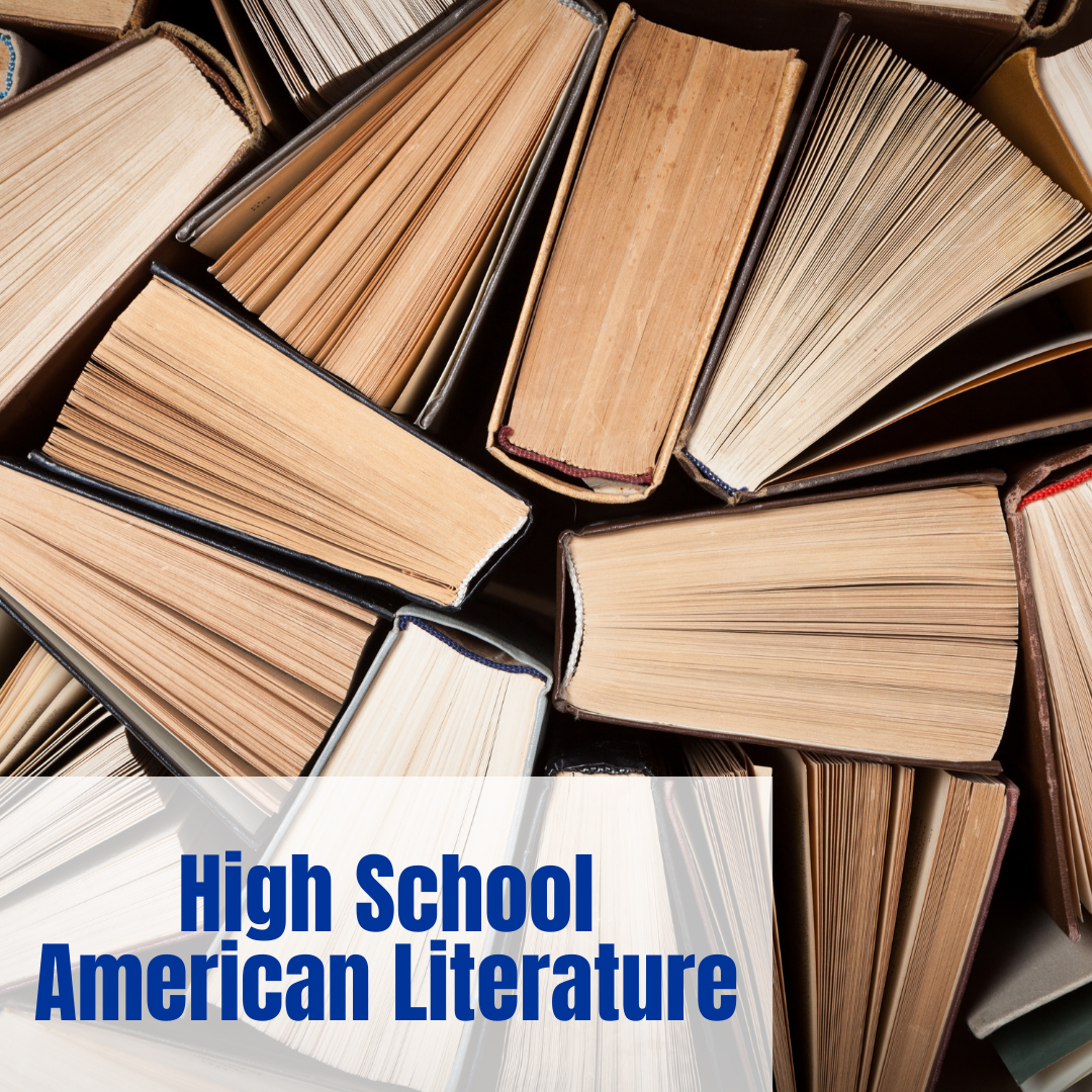 High School American Literature (Live and Self-Paced options)