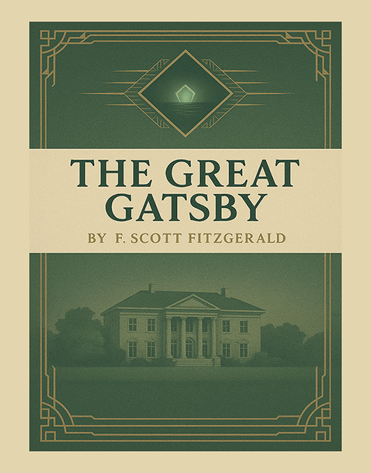 The Great Gatsby Book Study, High School American Literature