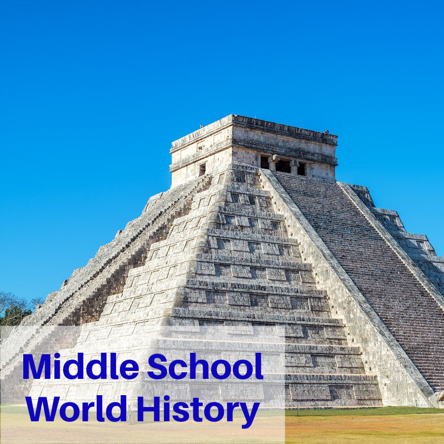Middle School World History (Live and Self-Paced Options)