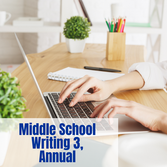 Middle School Writing 3, Annual