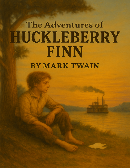 The Adventures of Huckleberry Finn Book Study, High School American Literature